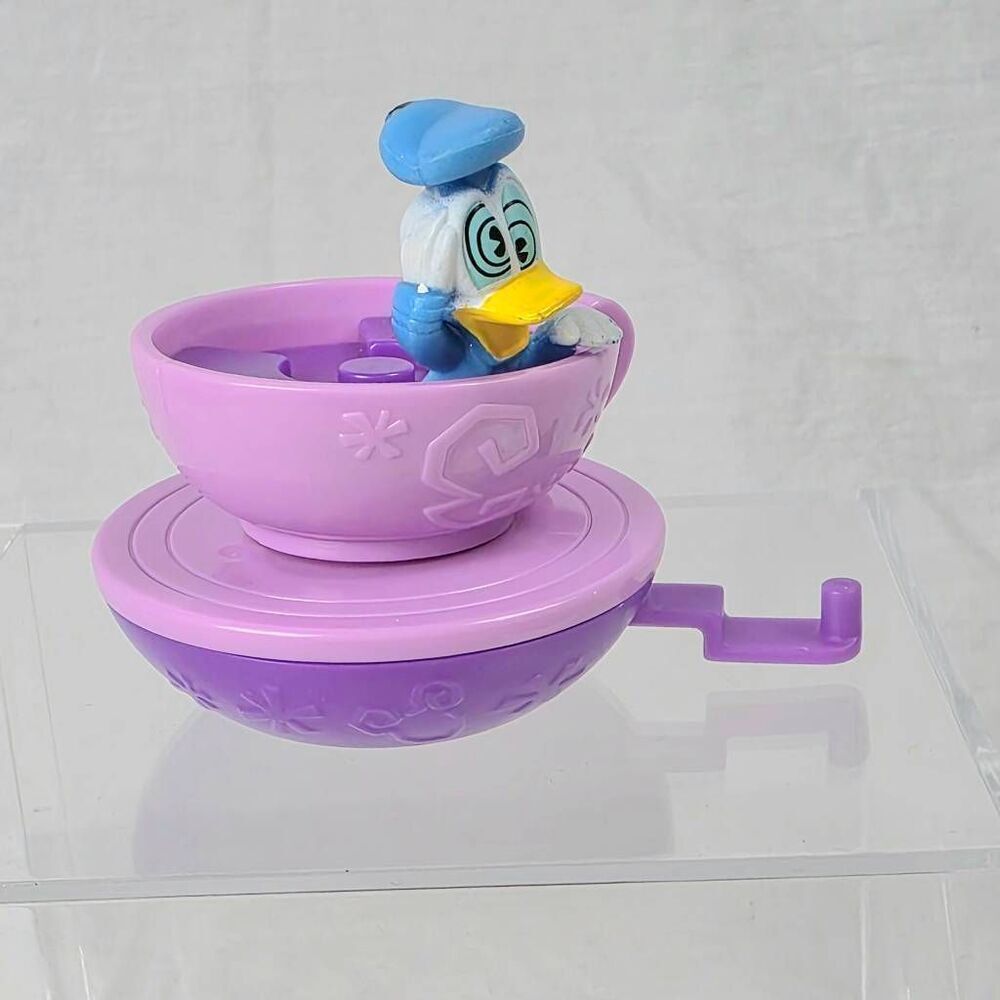 Disney McD 2022 Donald Duck Teacup Ride Toy